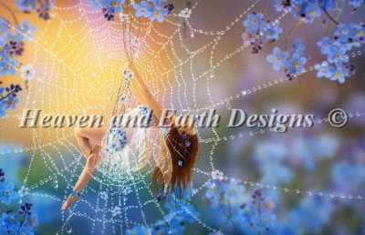 Little Blue Cross Stitch by  Aimee Stewart