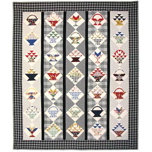Berry Baskets Quilt Pattern by American Jane Patterns