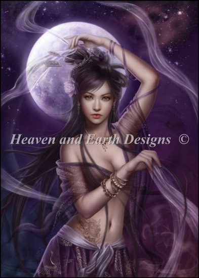 Amethyst Cross Stitch by Cris Ortega