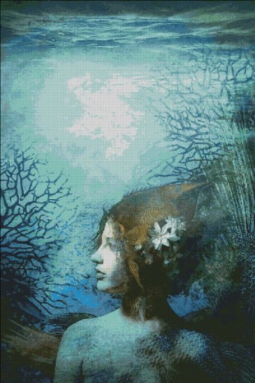 Angel Cross Stitch by Aimee Stewart