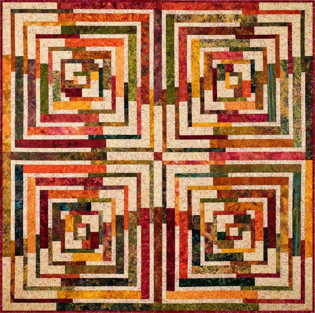 Antelope Canyon Quilt by Laurie Shifrin