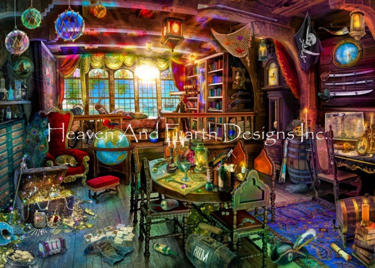 A Pirates Life AS Cross Stitch by Aimee Stewart