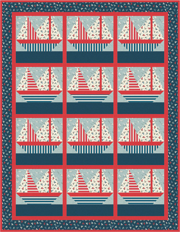 Ahoy! Mate Quilt Pattern by Alison Vandertang