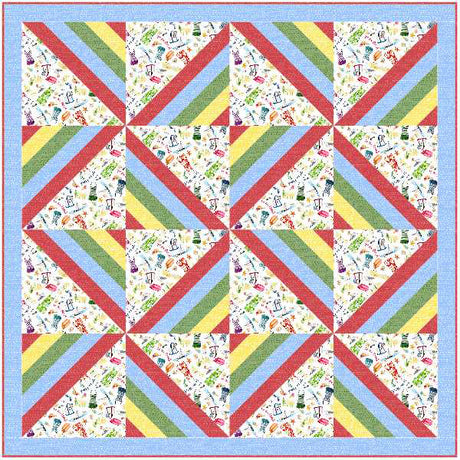 Off to the Beach Quilt Pattern by Alison Vandertang