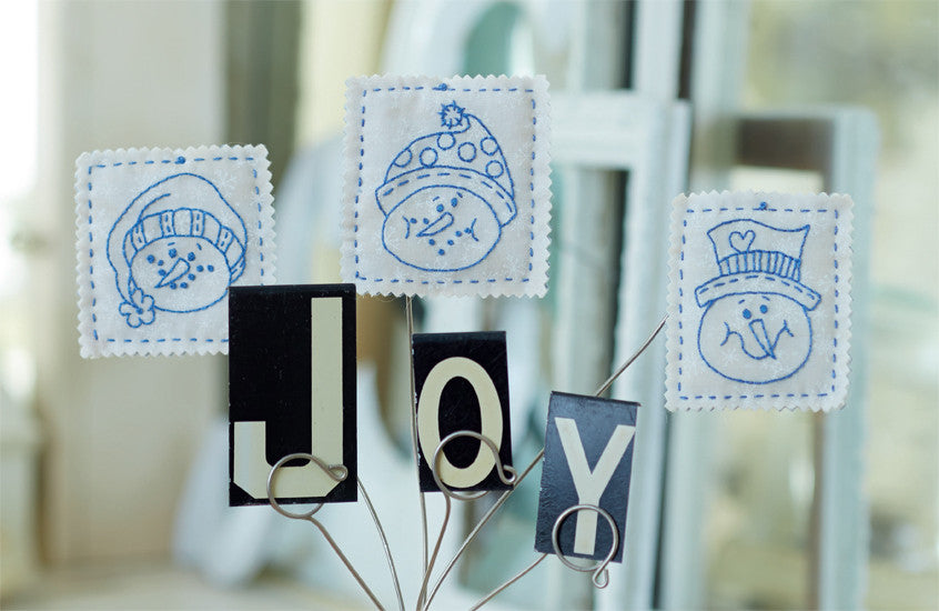 Snow Happy - Whimsical Embroidery Designs to Mix and Match
