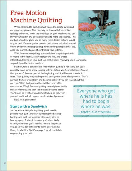 Pat Sloan's Teach Me to Machine Quilt