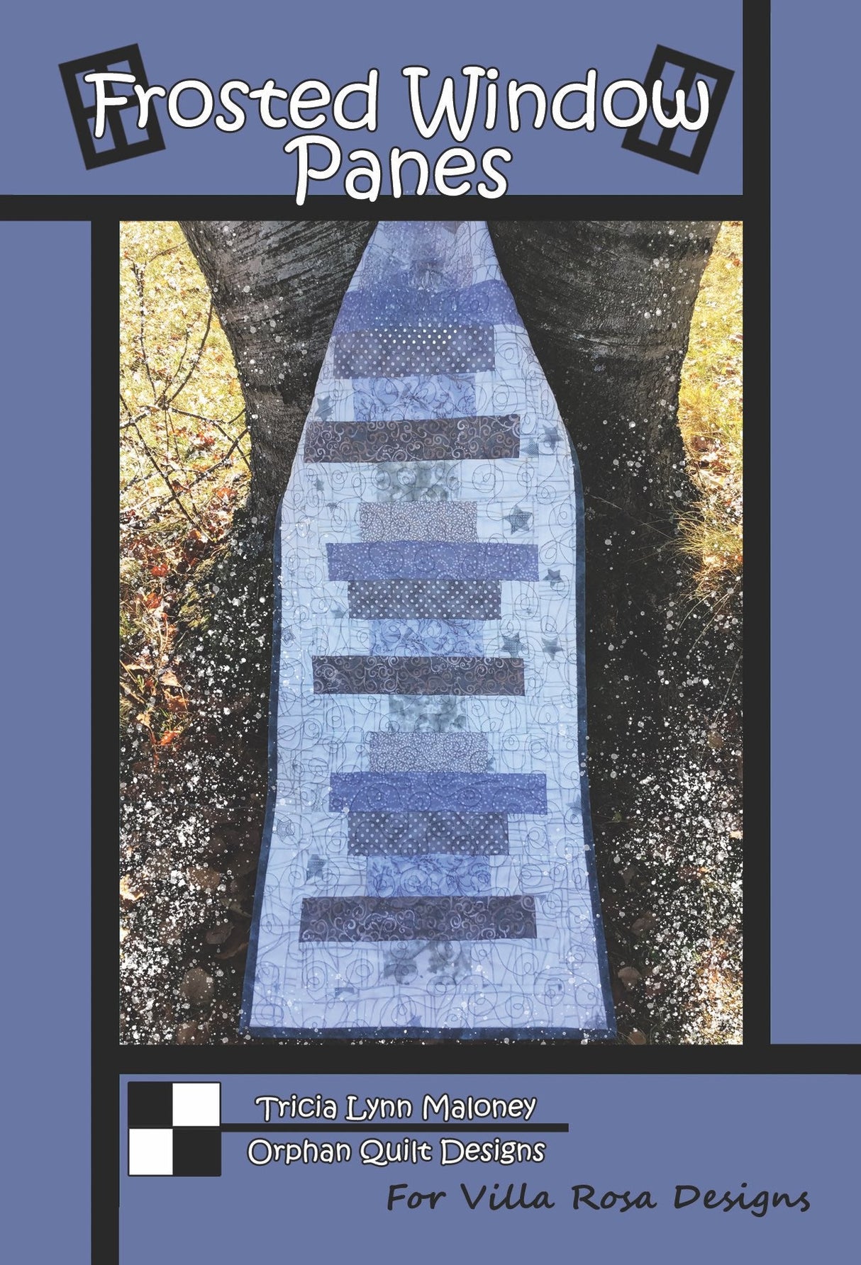 Frosted Window Panes Downloadable Pattern by Villa Rosa Designs