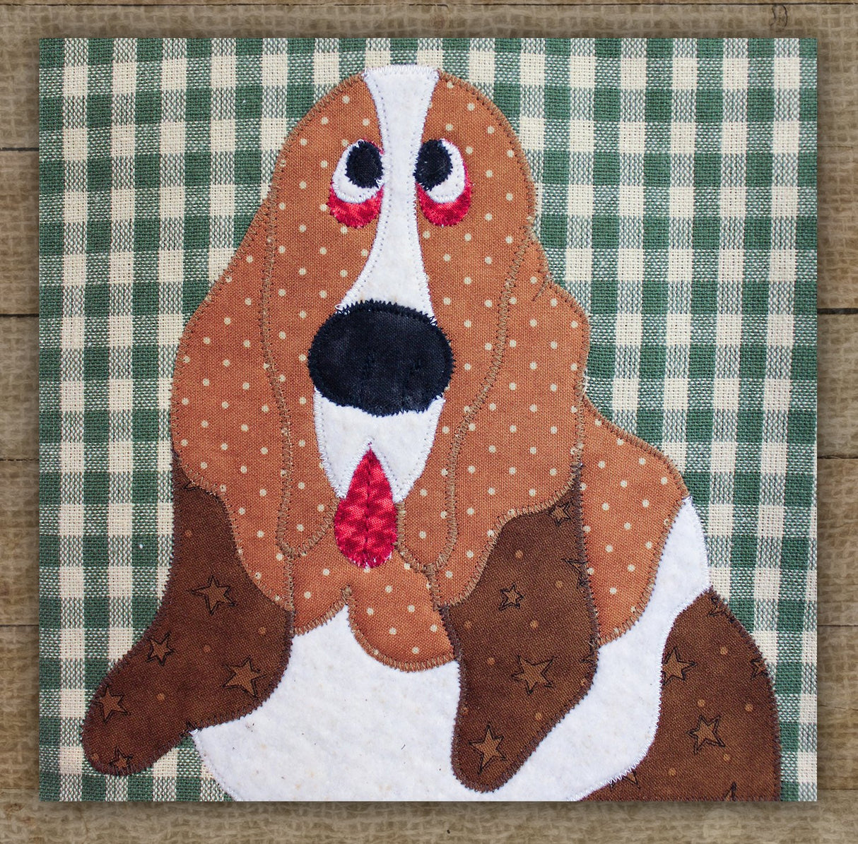 Basset Hound Precut Fused Applique Pack