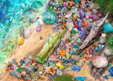 Beach Combers Bounty Cross Stitch by Aimee Stewart