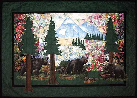 Bear Country Watercolor Quilt Kit