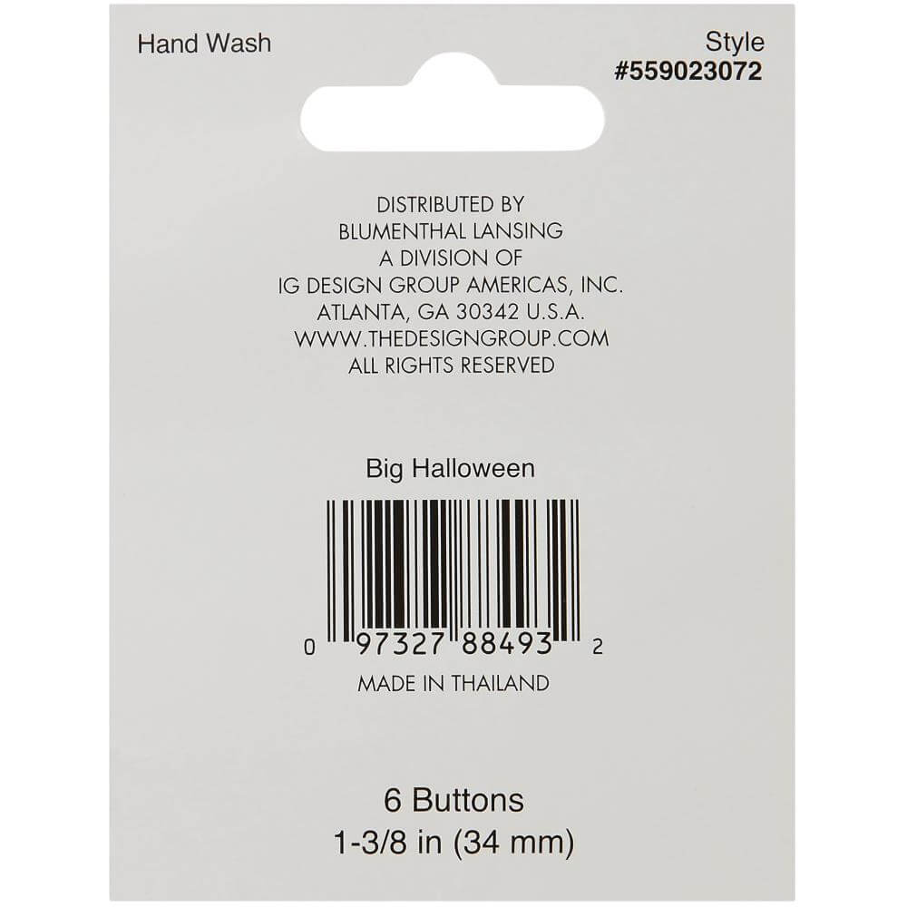 Big Halloween Buttons