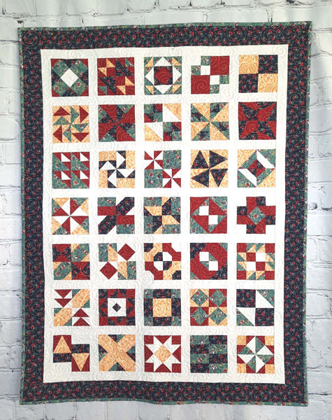 Mini Sampler Quilt Pattern by Beaquilter