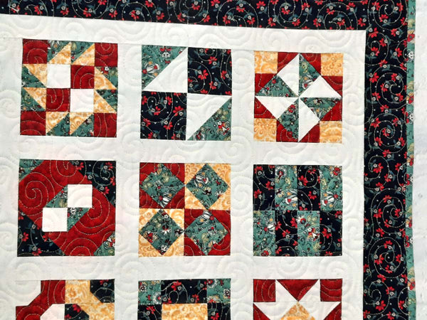 Cross Check and Single Burst Mini Quilts Digital Quilt Pattern