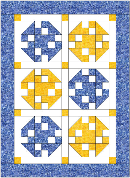 Tumbleweeds Quilt Pattern by Beaquilter