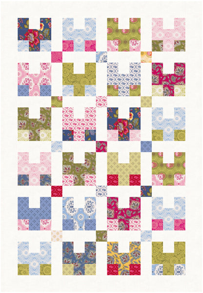 Scatterbrained Quilt Pattern by Beaquilter