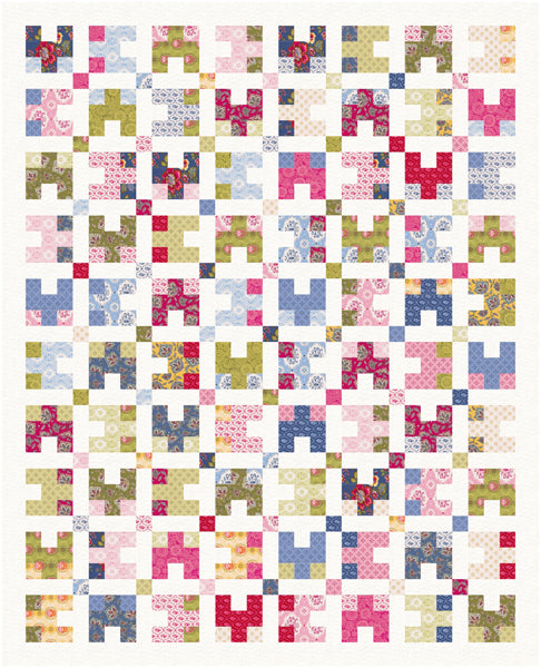 Scatterbrained Quilt Pattern by Beaquilter