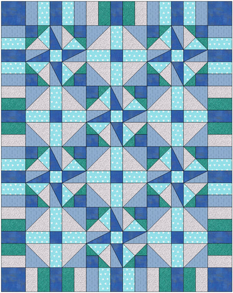 Fragility Quilt Pattern by Beaquilter