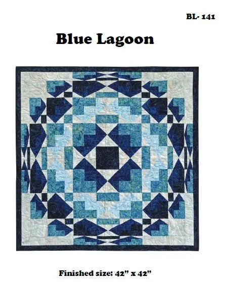 Blue Lagoon Downloadable Pattern by Beaquilter