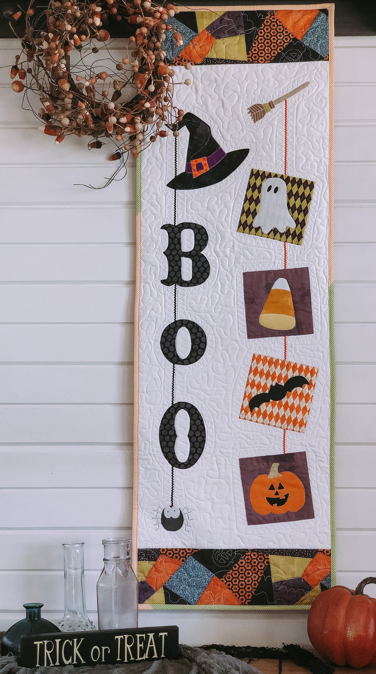 Boo Downloadable Pattern by Stringtown Lane Quilts