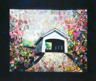 “Covered Bridge” Watercolor Quilt Kit