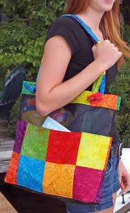 Cabana Mesh Tote Pattern