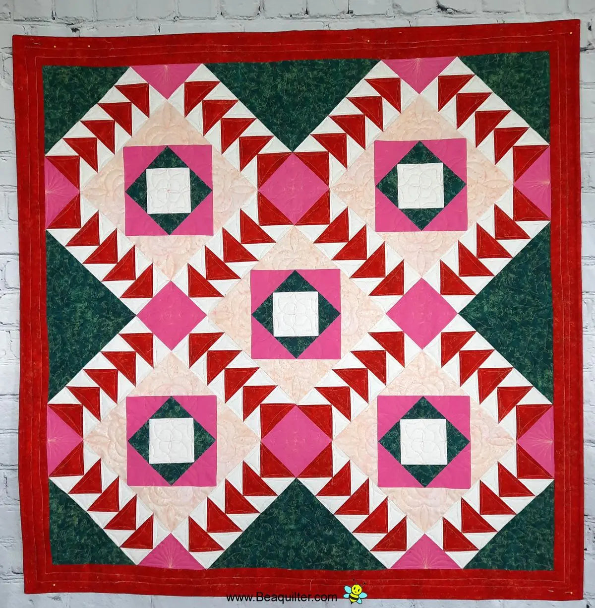 Camellia Downloadable Pattern by Beaquilter