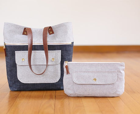 Caravan Tote & Pouch