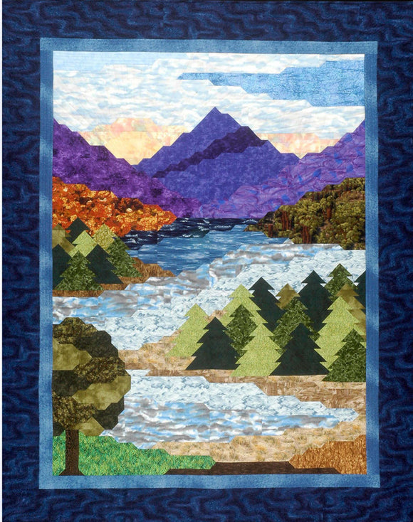Sunset Serenity Quilt Pattern by Country Creations