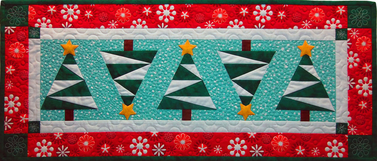 Snowy Pines Table Runner