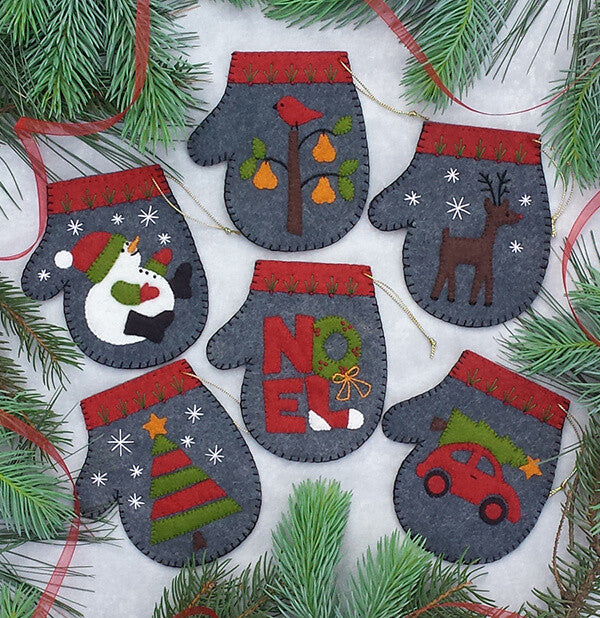 Charcoal Mittens Pattern