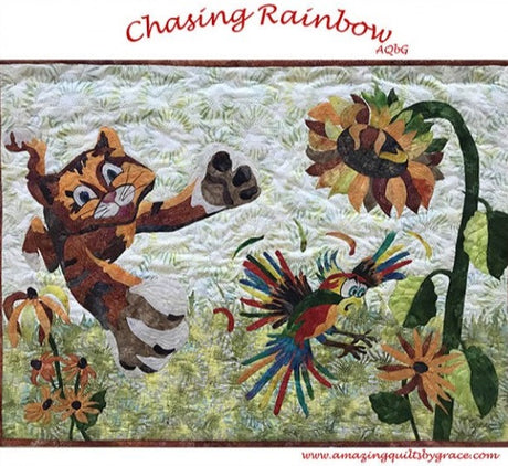 Chasing Rainbow Quilt Pattern by Amazing Quilts By Grace