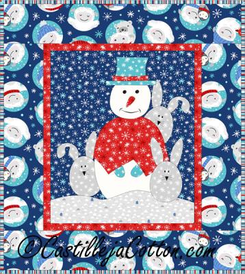 New Snowman Neighbor Quilt Pattern
