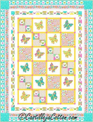 Butterfly Blossoms Quilt Pattern