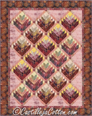 Log Cabin Flowers