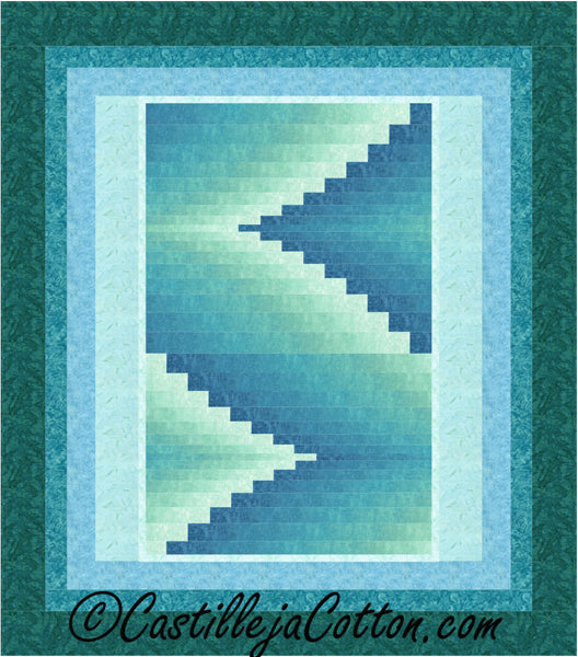 Double Darts Queen Quilt Pattern