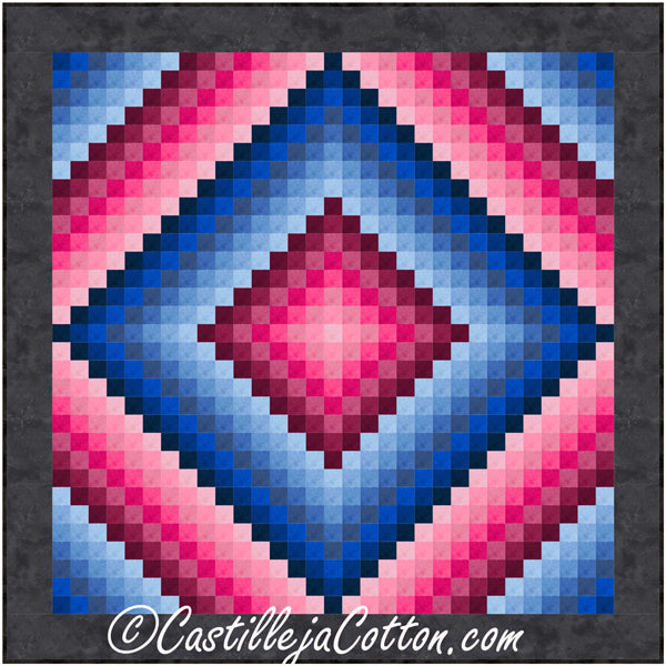 Shadow Trip Quilt Pattern by Castilleja Cotton