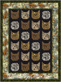 Wild Cats Quilt Pattern by Castilleja Cotton
