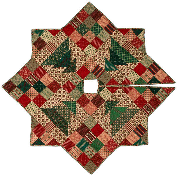 Christmas Patch Tree Skirt 2