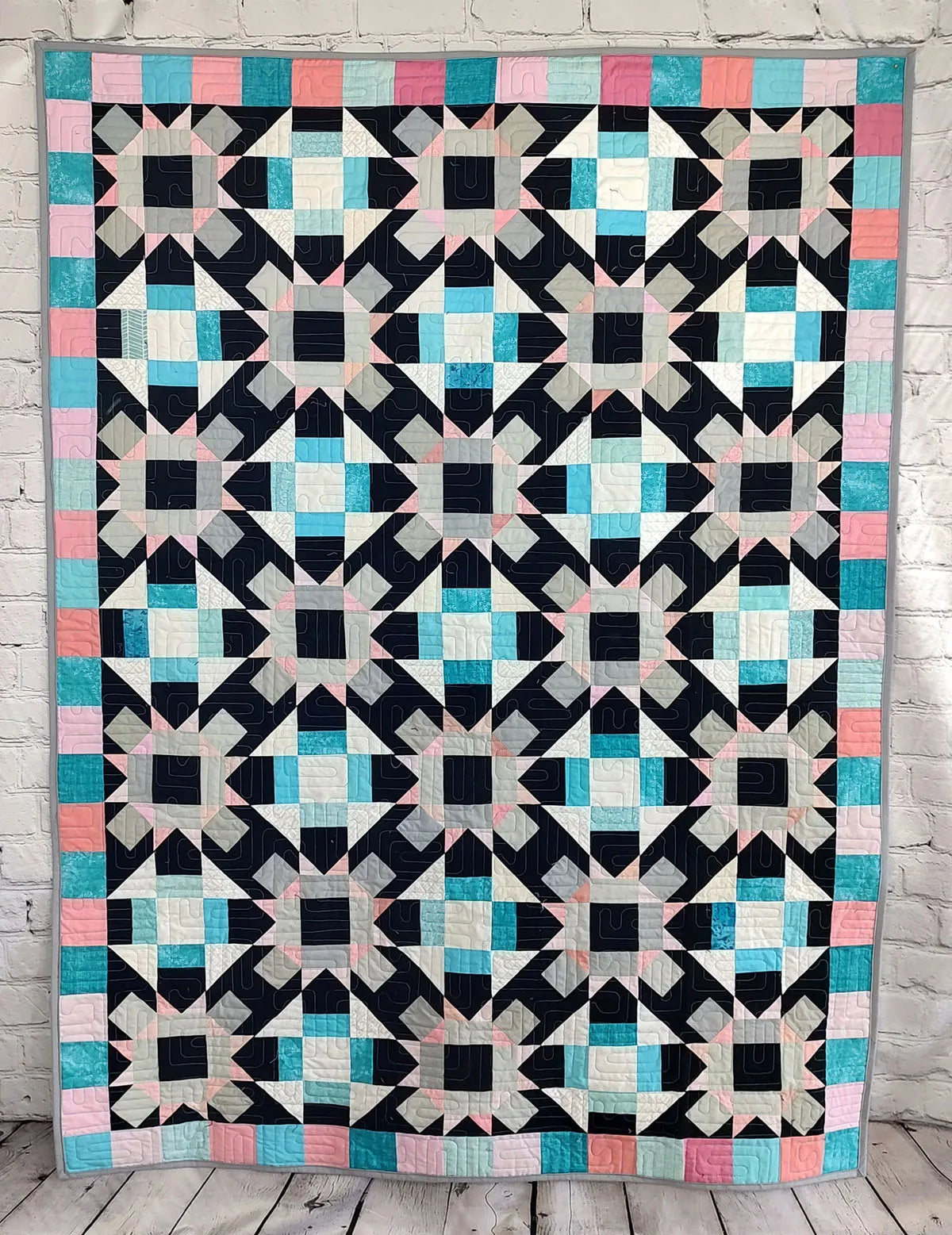 Coin Toss Quilt Pattern by Beaquilter