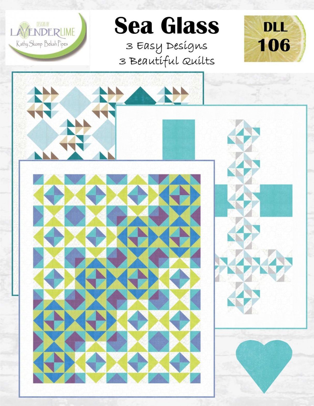 Sea Glass Downloadable Pattern