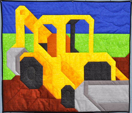 Backhoe Quilt Pattern