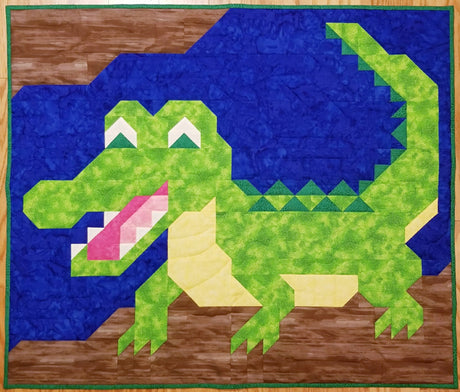 Alligator Quilt Pattern