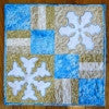 Snowflake Table Runner and Candle Mat