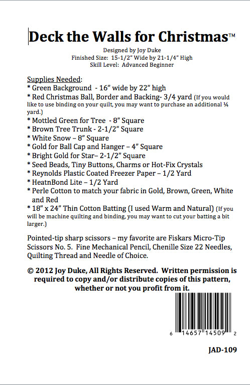 Deck the Walls for Christmas