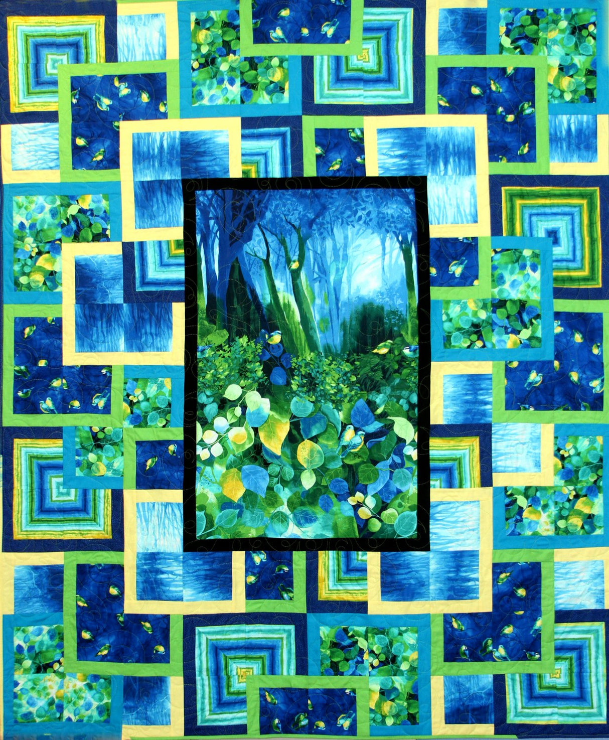 Deep Forest Quilt Pattern