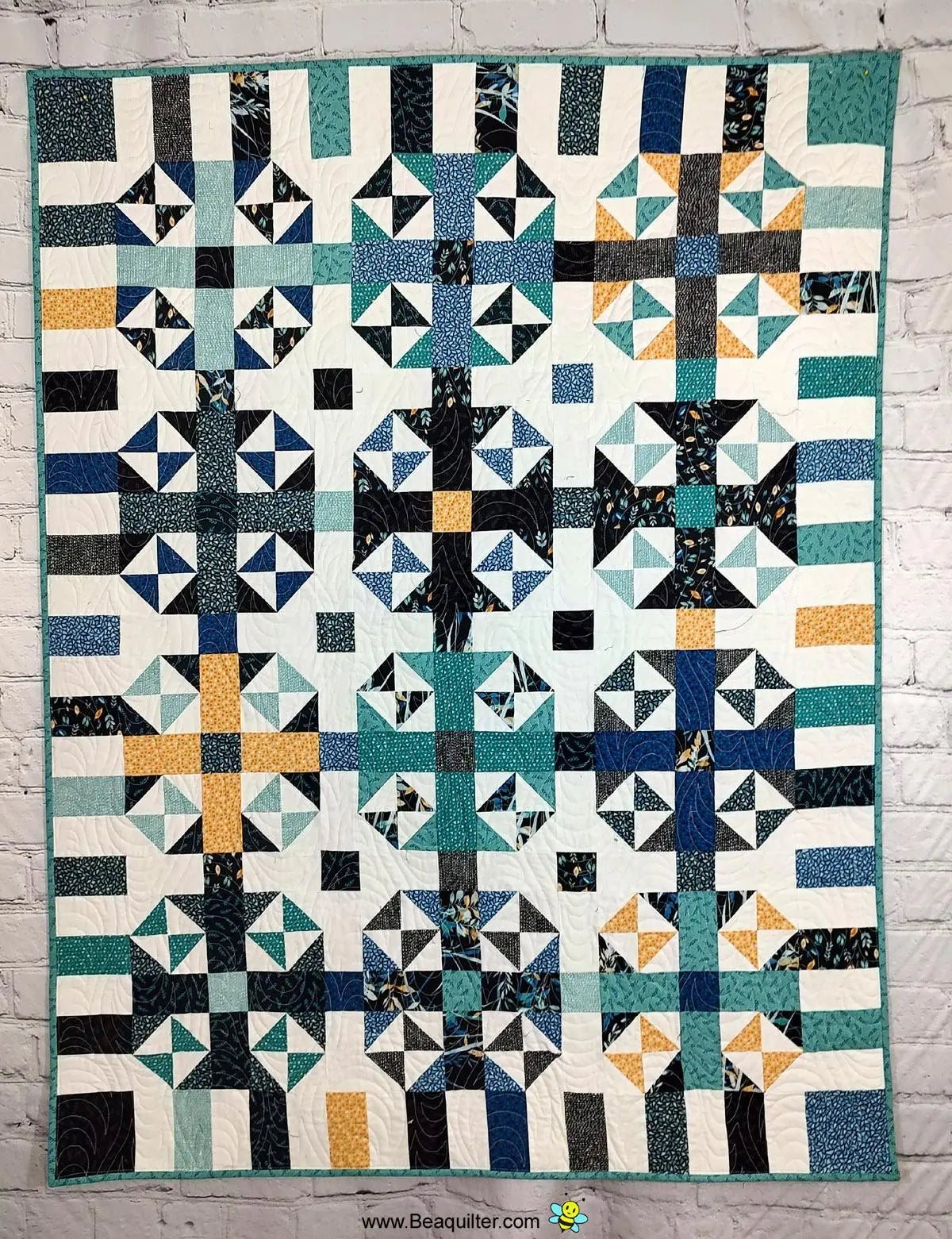 Defenestration Quilt Pattern by Beaquilter