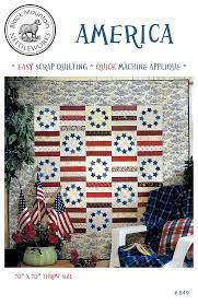 America Quilt Pattern by Black Mountain Needleworks
