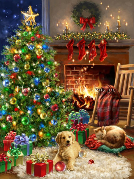 Cozy Christmas DG Cross Stitch By Dona Gelsinger