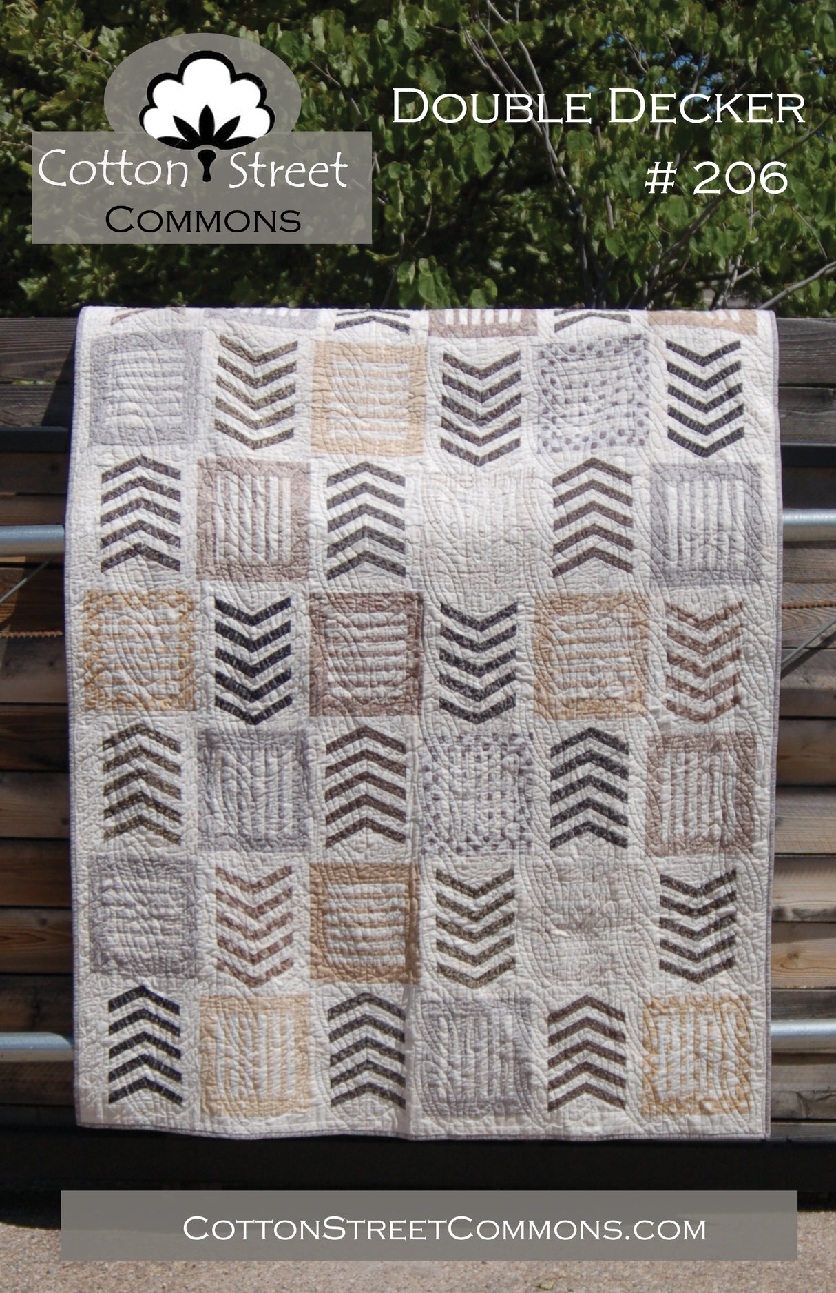 Double Decker Downloadable Pattern by Cotton Street Commons