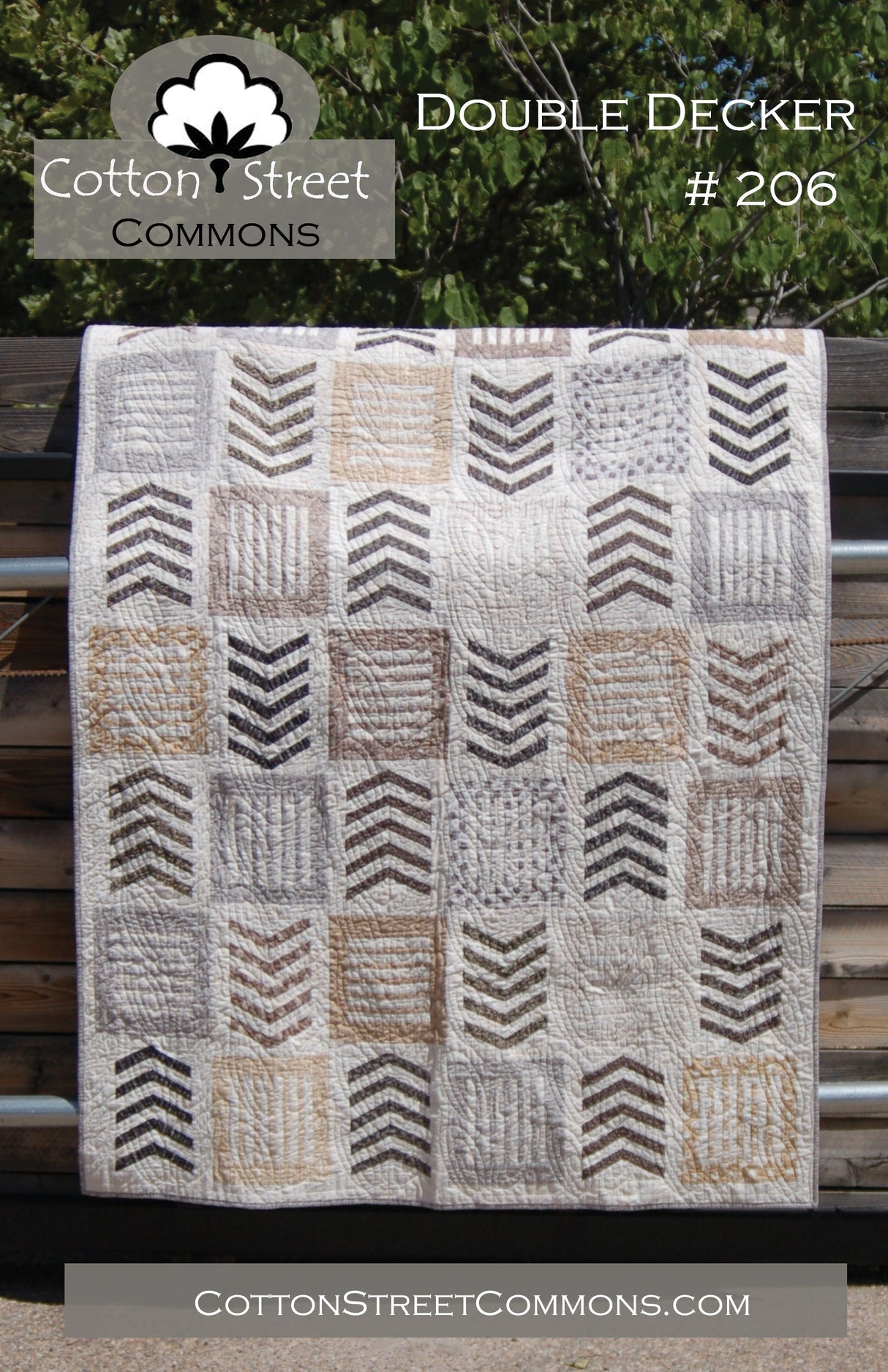Double Decker Quilt Pattern by Cotton Street Commons